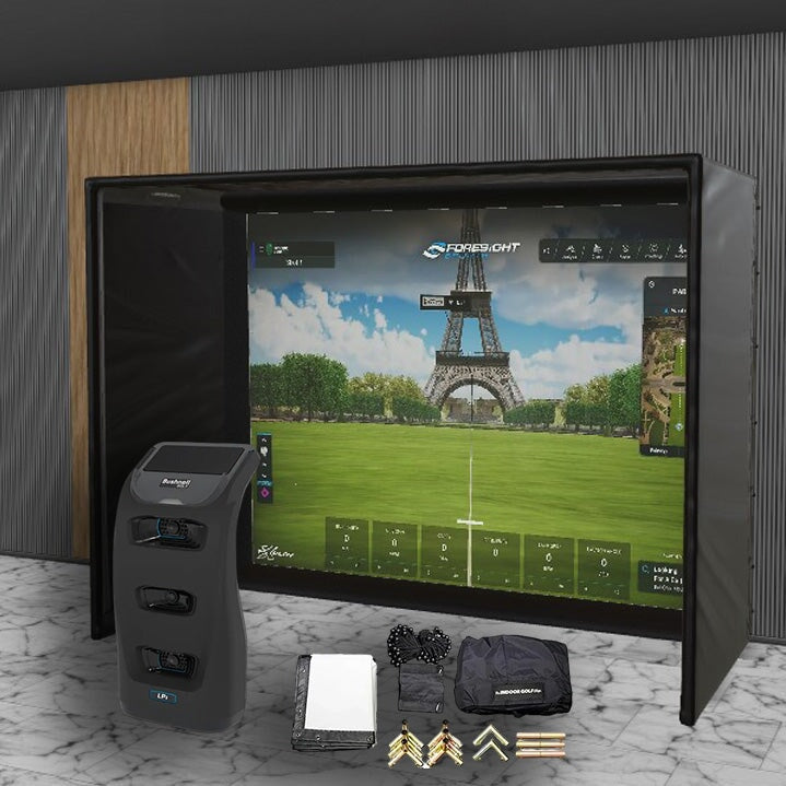 Bushnell Launch Pro i SIG DIY Golf Simulator Studio Package Golf Simulator Bushnell Golf 10'10" x 8'4" x 5' (BLPi) 