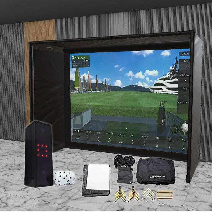 Square Golf SIG DIY Golf Simulator Studio Package Golf Simulator Square Golf 10'10" x 8'4" x 5' (SG) 