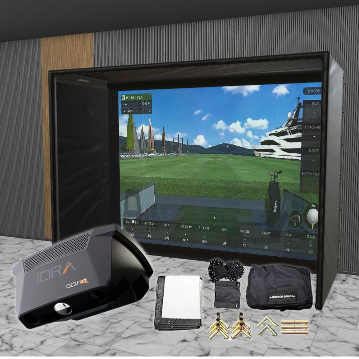 Golfin IDRA II SIG DIY Golf Simulator Studio Package Golf Simulator Golfin 10'10" x 8'4" x 5' (GFI) 