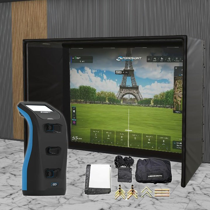 Foresight Sports GC3/GC3s SIG DIY Golf Simulator Studio Package Golf Simulator Foresight Sports 10'4" x 7'11" x 5' (GC3s) 