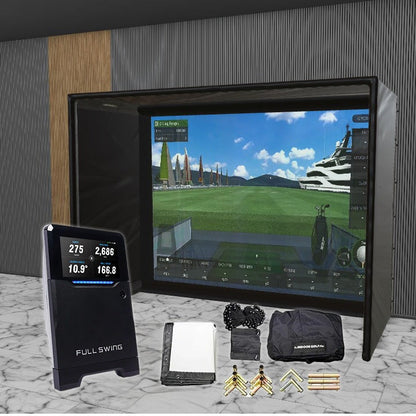 Full Swing Kit SIG DIY Golf Simulator Studio Package Golf Simulator Full Swing 10'4" x 7'11" x 5' (FSK) 