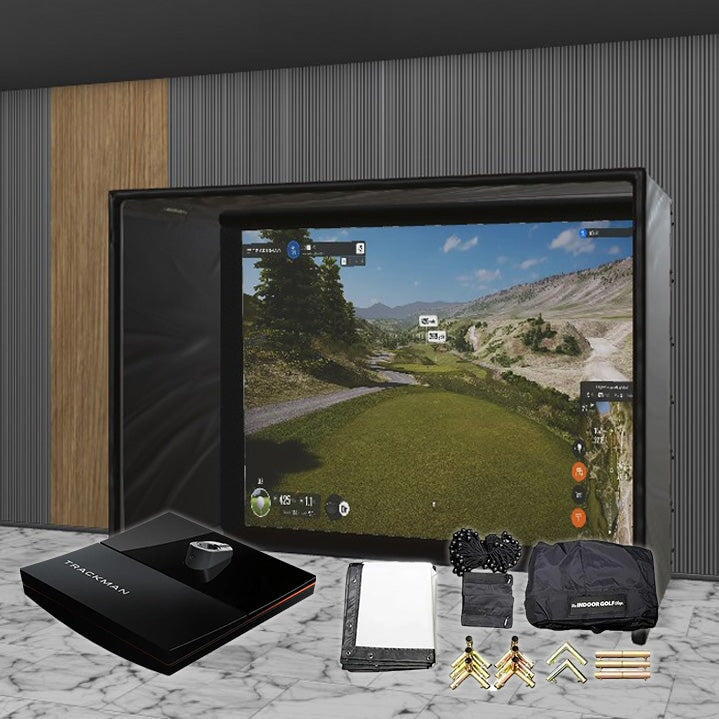 Trackman iO SIG DIY Golf Simulator Studio Package Golf Simulator Trackman 10'4" x 7'11" x 5' (iO) 