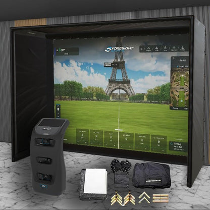 Bushnell Launch Pro i SIG DIY Golf Simulator Studio Package Golf Simulator Bushnell Golf 12'10" x 9'10" x 5' (BLPi) 