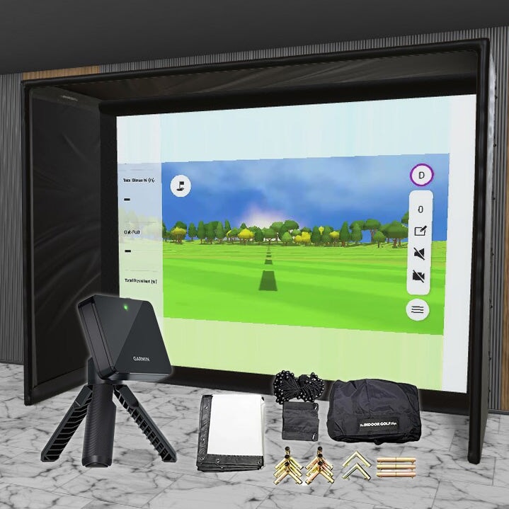 Garmin Approach R10 SIG DIY Golf Simulator Studio Package Golf Simulator Garmin 12'10" x 9'10" x 5' (R10) 