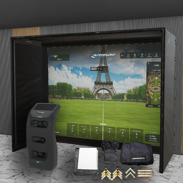 Bushnell Launch Pro i SIG DIY Golf Simulator Studio Package