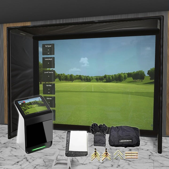Garmin Approach R50 SIG DIY Golf Simulator Studio Package Golf Simulator Garmin 12'2" x 9'4" x 5' (R50) 