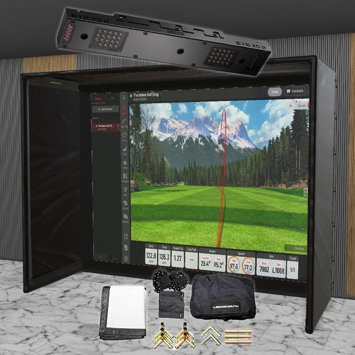 Ueekor EYE XO2 SIG DIY Golf Simulator Studio Package Golf Simulator Uneekor 12'2" x 9'4" x 5' (XO2) 