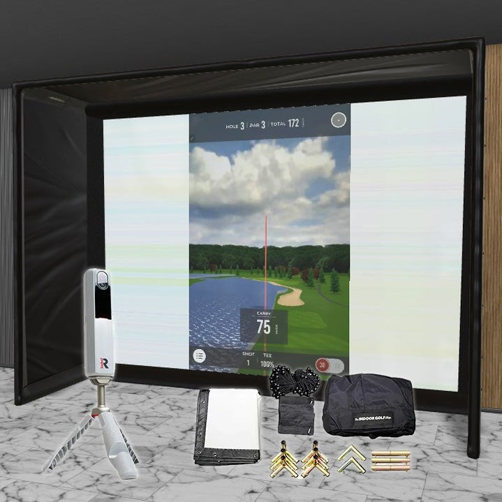 Rapsodo MLM2PRO SIG DIY Golf Simulator Studio Package Golf Simulator Rapsodo 13'7" x 10'4" x 5' (MLM) 