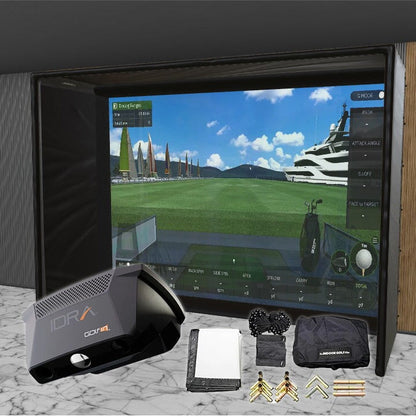 Golfin IDRA II SIG DIY Golf Simulator Studio Package Golf Simulator Golfin 13'7" x 10'4" x 5' (GFI) 