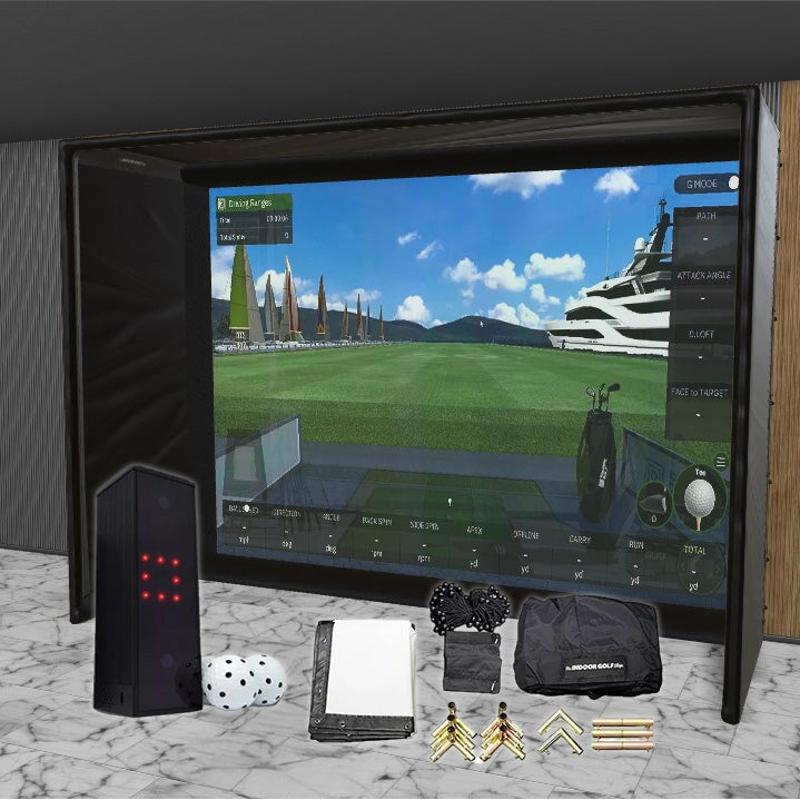 Square Golf SIG DIY Golf Simulator Studio Package Golf Simulator Square Golf 13'7" x 10'4" x 5' (SG) 