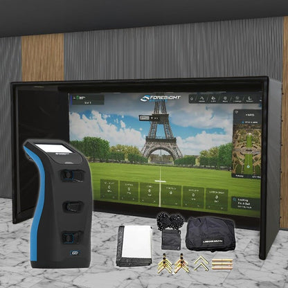 Foresight Sports GC3/GC3s SIG DIY Golf Simulator Studio Package Golf Simulator Foresight Sports 13'7" x 7'11" x 5' (GC3s) 