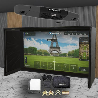 Foresight Falcon SIG DIY Golf Simulator Studio Package Golf Simulator Foresight Sports 13'7" x 7'11" x 5' (FN) 