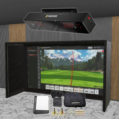 Ueekor EYE XR SIG DIY Golf Simulator Studio Package Golf Simulator Uneekor 13'7" x 7'11" x 5' (UXR) 