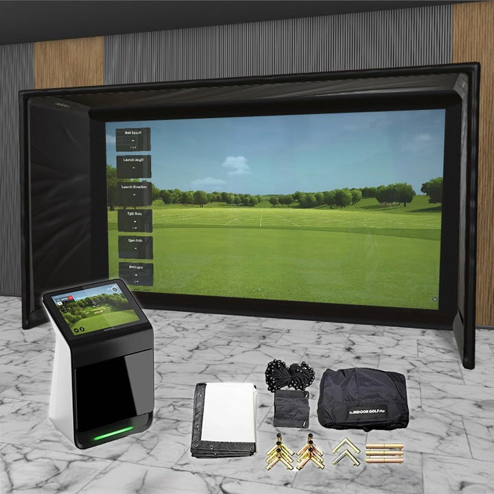 Garmin Approach R50 SIG DIY Golf Simulator Studio Package Golf Simulator Garmin 14'2 x 8'4" x 5' (R50) 