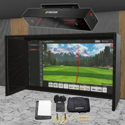 Ueekor EYE XR SIG DIY Golf Simulator Studio Package Golf Simulator Uneekor 14'2 x 8'4" x 5' (UXR) 