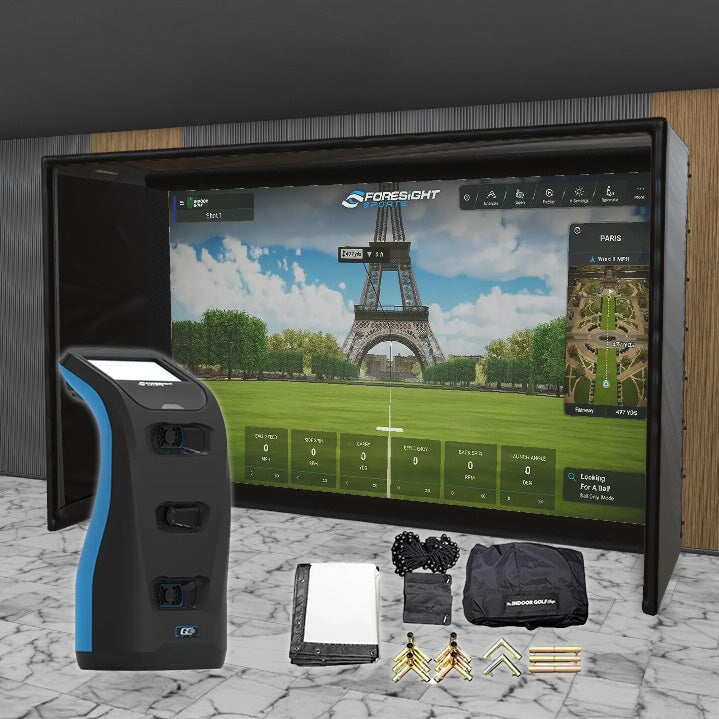 Foresight Sports GC3/GC3s SIG DIY Golf Simulator Studio Package Golf Simulator Foresight Sports 15'4" x 9'10" 5' (GC3s) 