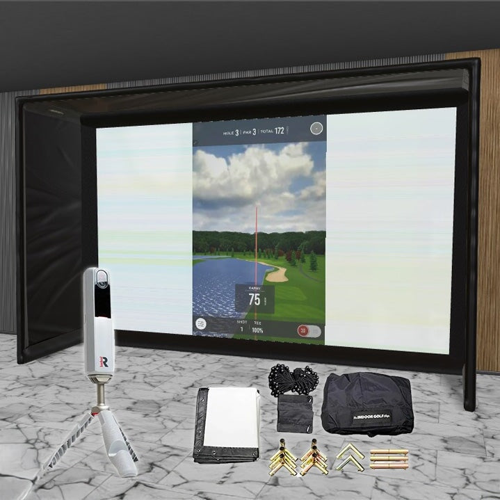Rapsodo MLM2PRO SIG DIY Golf Simulator Studio Package Golf Simulator Rapsodo 15'4" x 9'10" 5' (MLM) 