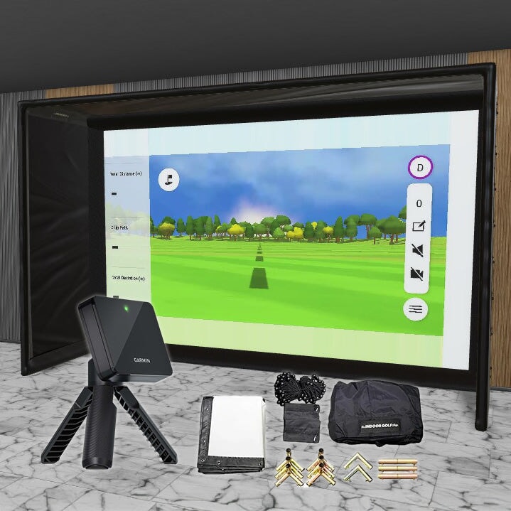 Garmin Approach R10 SIG DIY Golf Simulator Studio Package Golf Simulator Garmin 15'4" x 9'10" 5' (R10) 