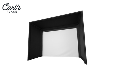 Carl's Place 10x13x10 Pro Golf Enclosure Kit with High-Contrast Gray Impact Screen