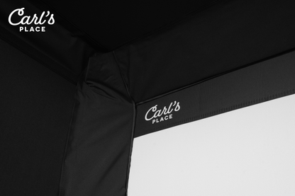 Carl's Place 10x13x10 Pro Golf Enclosure Kit with High-Contrast Gray Impact Screen