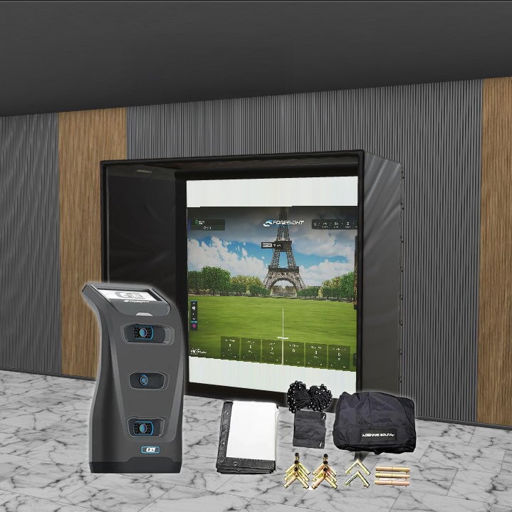Foresight Sports GC3/GC3s SIG DIY Golf Simulator Studio Package Golf Simulator Foresight Sports 8'4" x 8'4" x 5' (GC3) 