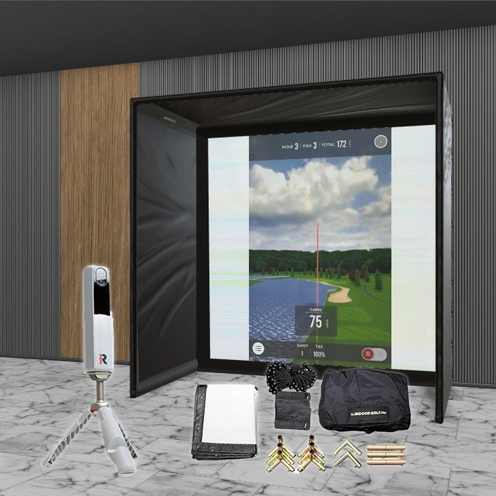 Rapsodo MLM2PRO SIG DIY Golf Simulator Studio Package Golf Simulator Rapsodo 8'4" x 8'4" x 5' (MLM) 