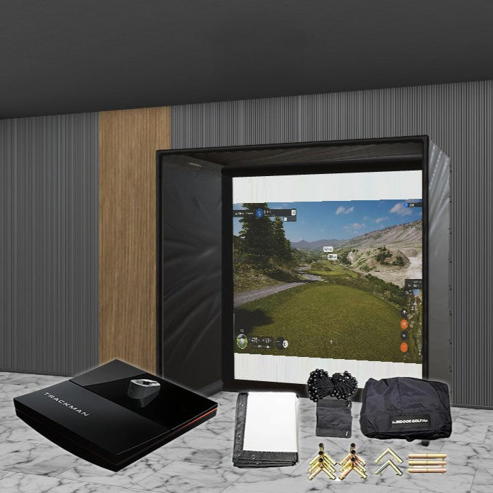 Trackman iO SIG DIY Golf Simulator Studio Package – Simulator Pro Shop