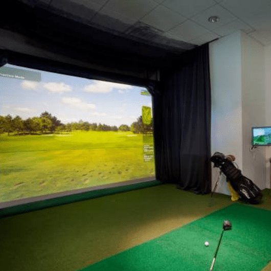 HD Golf Simulator Ultimate Entertainment Package