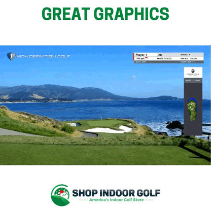 HD Golf Simulator Ultimate Training Package