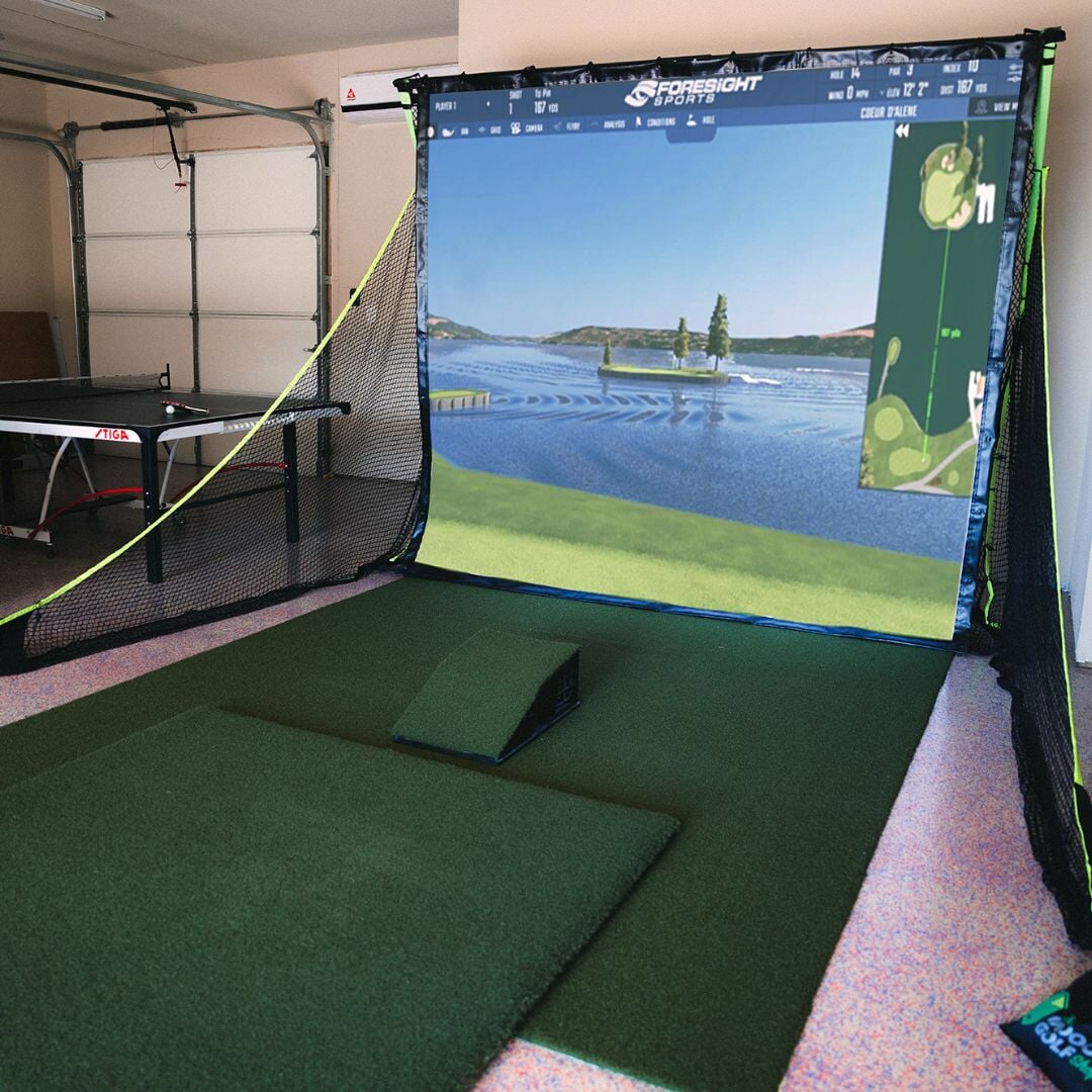 SkyTrak+ Golf Net Practice Bundle