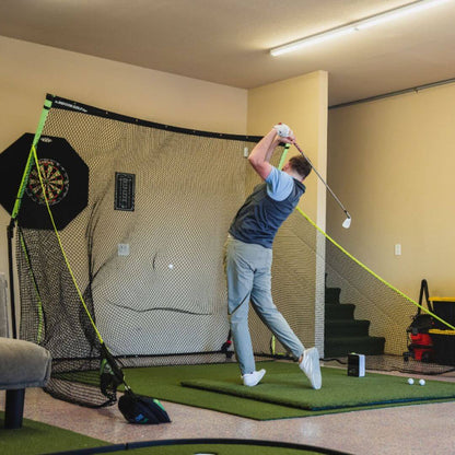 SkyTrak+ Golf Net Practice Bundle