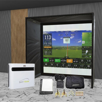 SkyTrak+ SIG DIY Golf Simulator Studio Package