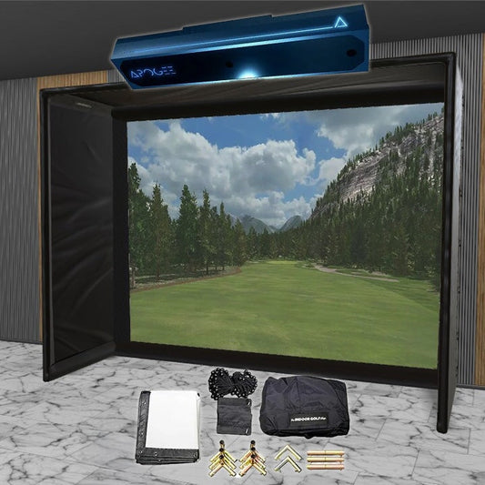 TruGolf APOGEE SIG DIY Golf Simulator Studio Package Golf Simulator TruGolf 12'2" x 9'4" x 5' (TGA) 