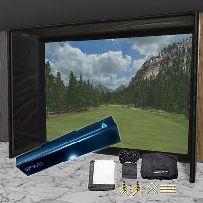 TruGolf APOGEE SIG DIY Golf Simulator Studio Package Golf Simulator TruGolf 13'7" x 10'4" x 5' (TGA) 