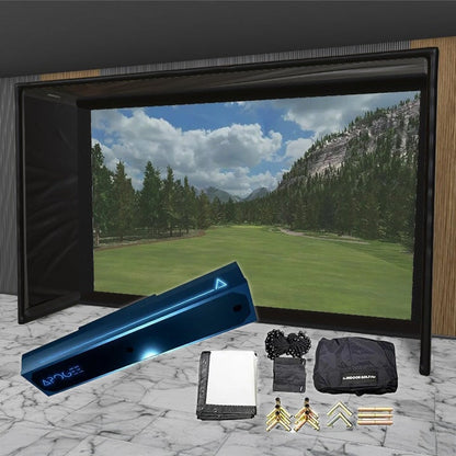 TruGolf APOGEE SIG DIY Golf Simulator Studio Package Golf Simulator TruGolf 15'4" x 9'10" 5' (TGA) 