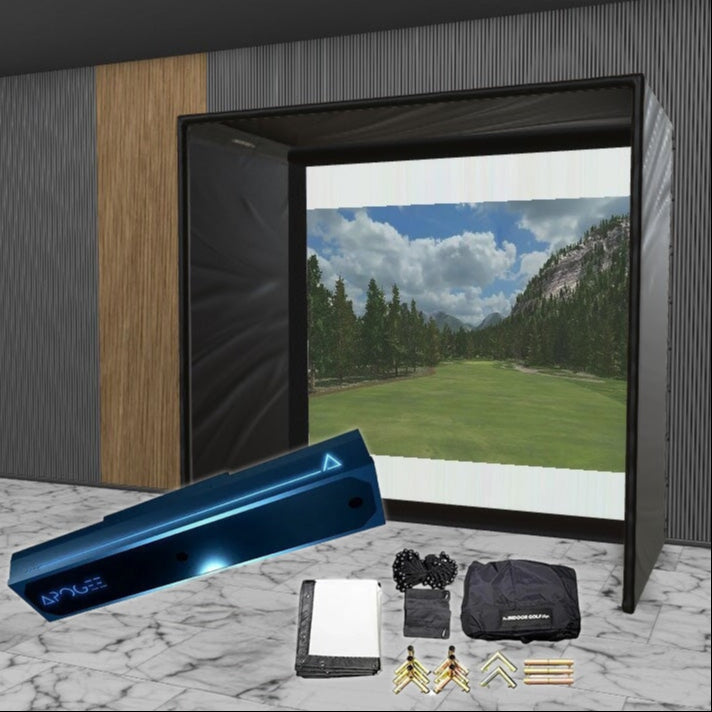 TruGolf APOGEE SIG DIY Golf Simulator Studio Package Golf Simulator TruGolf 8'4" x 8'4" x 5' (TGA) 