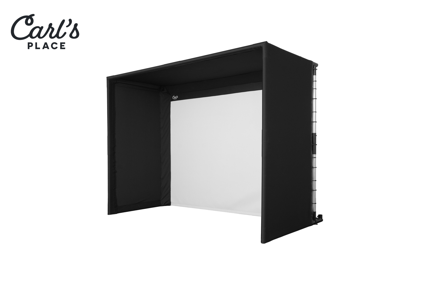 Carl's Place 10x13x10 Pro Golf Enclosure Kit with High-Contrast Gray Impact Screen