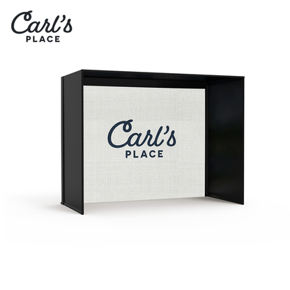 Carl's Place 8x8x5 DIY Golf Simulator Enclosure Kit with Preferred Impact Screen