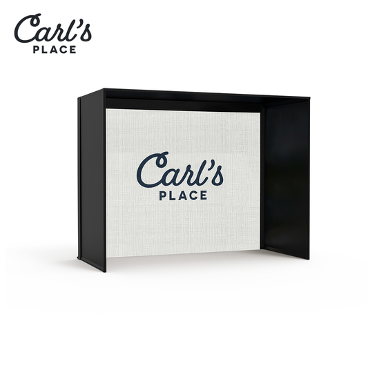 Carl's Place 9x12x5 DIY Golf Simulator Enclosure Kit with Standard Impact Screen