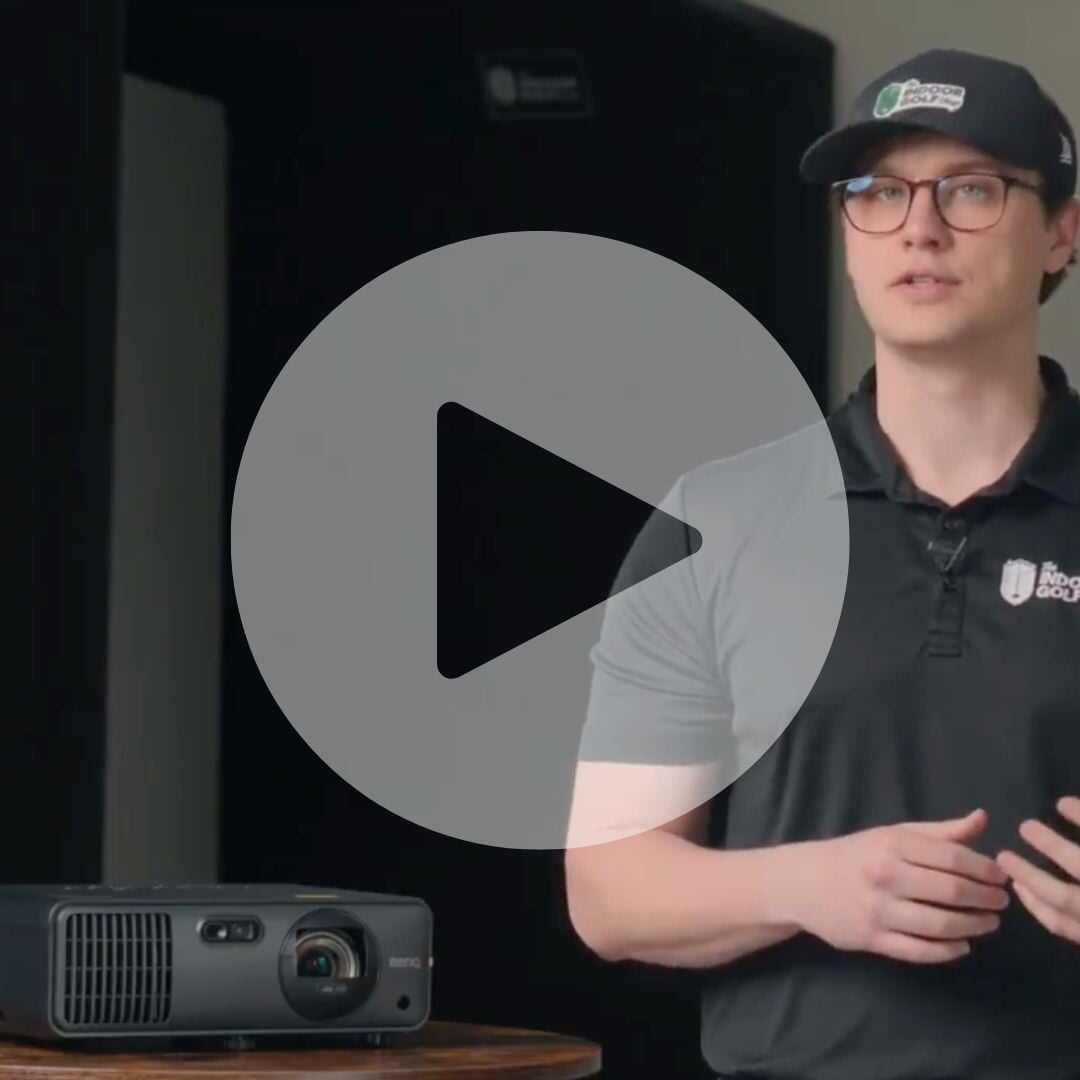 BenQ AK700ST 4K Laser Golf Simulator Projector