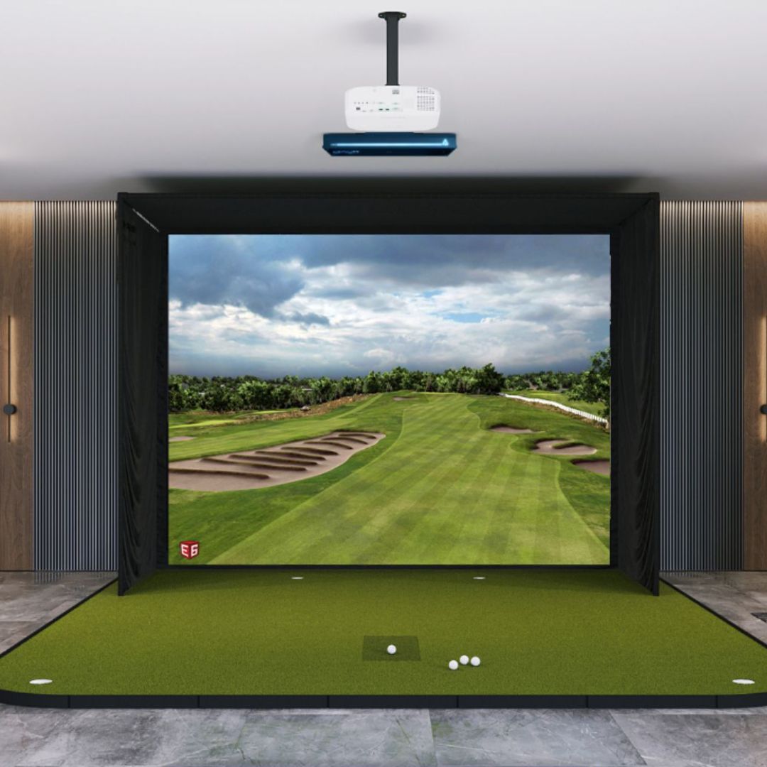 TruGolf APOGEE SIG12 Golf Simulator Package Golf Simulator TruGolf SIGPRO Golf Simulator Flooring