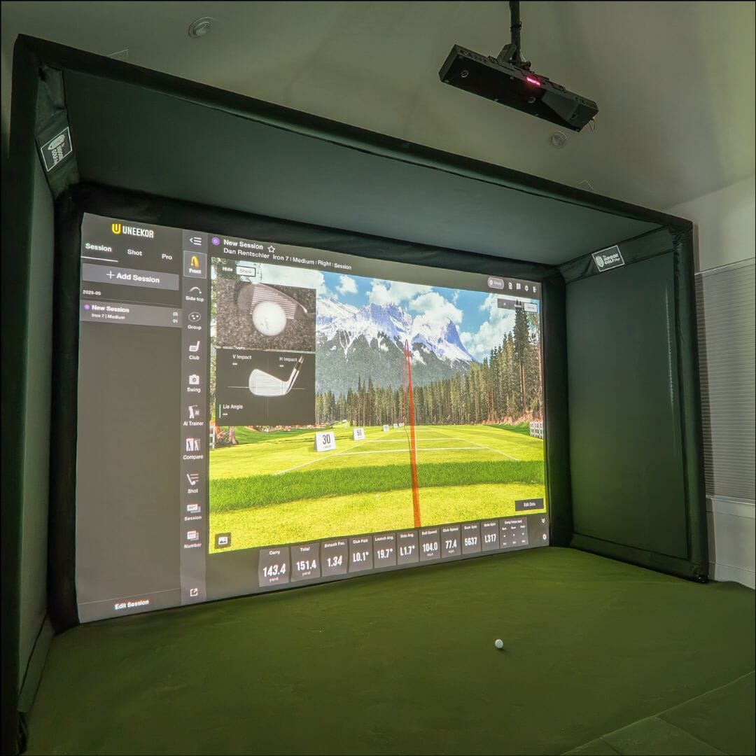 Uneekor EYE XO2 Commercial Golf Simulator Package
