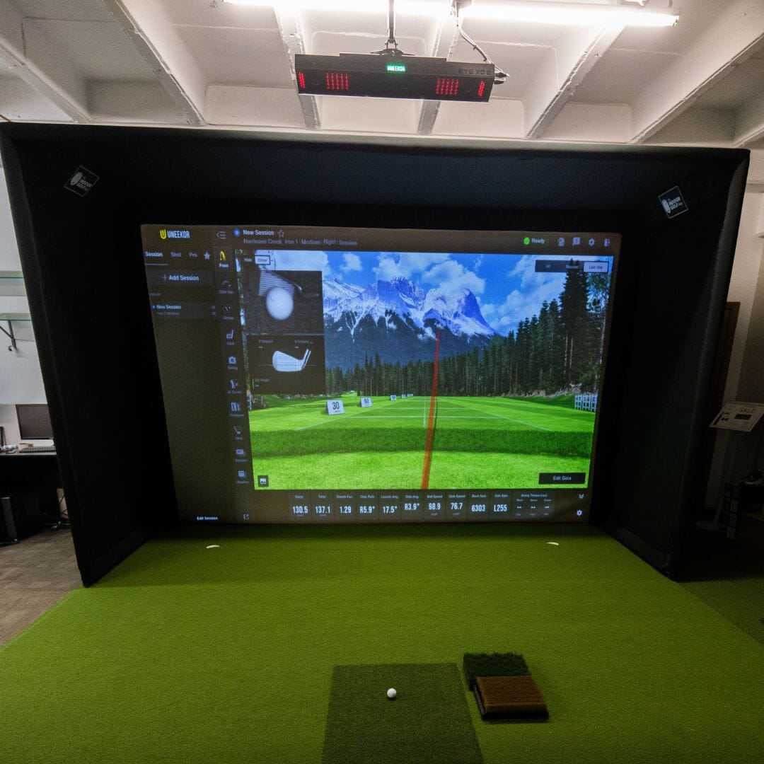 Uneekor EYE XO2 Commercial Golf Simulator Package
