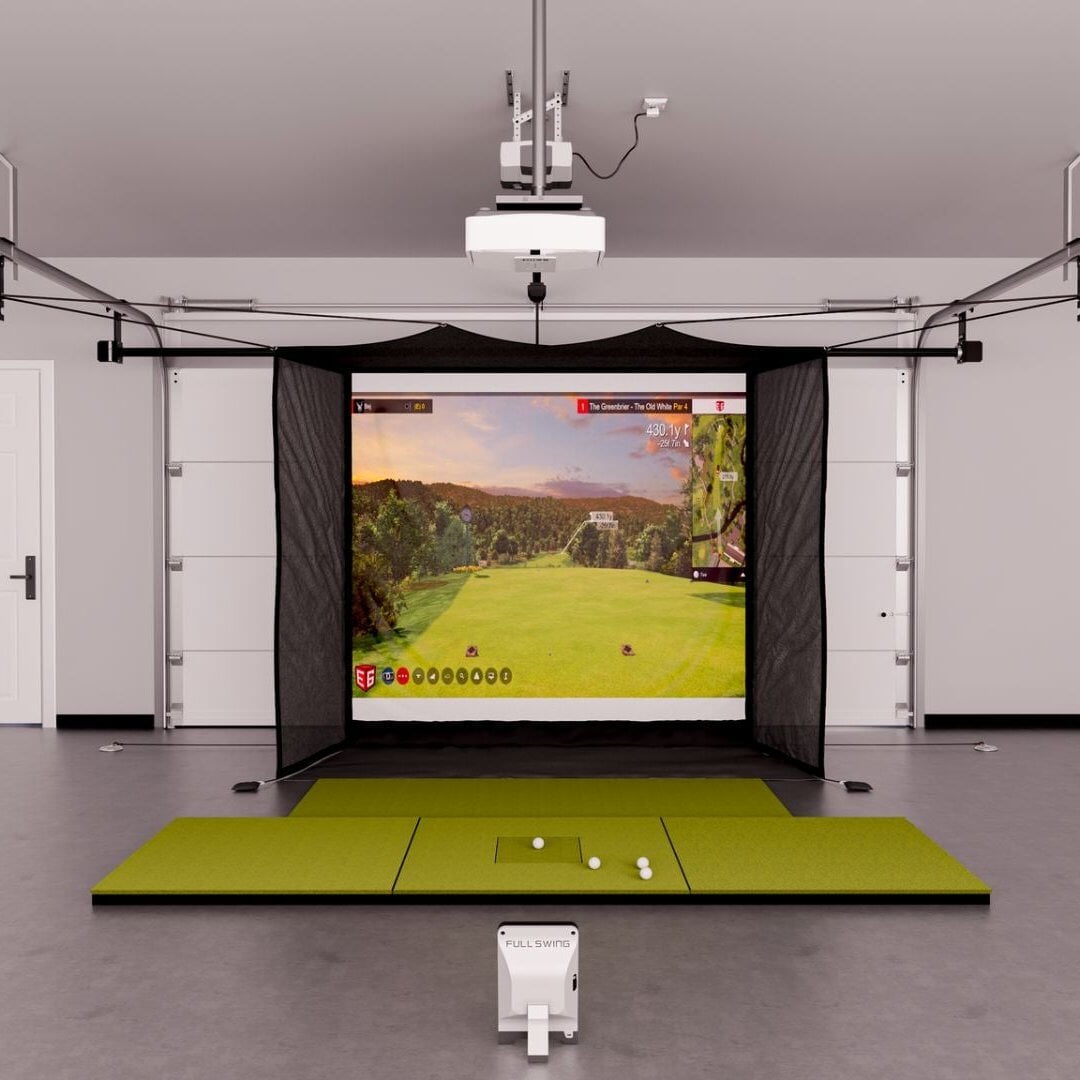 Full Swing KIT Garage Golf Simulator Package