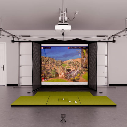 Garmin Approach R10 Garage Golf Simulator Package