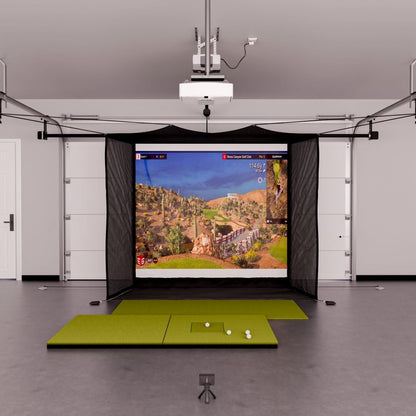 Garmin Approach R10 Garage Golf Simulator Package