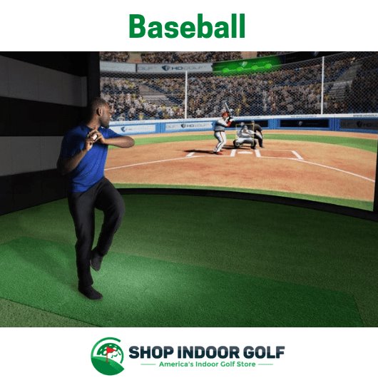 HD Golf Simulator Ultimate Entertainment Package