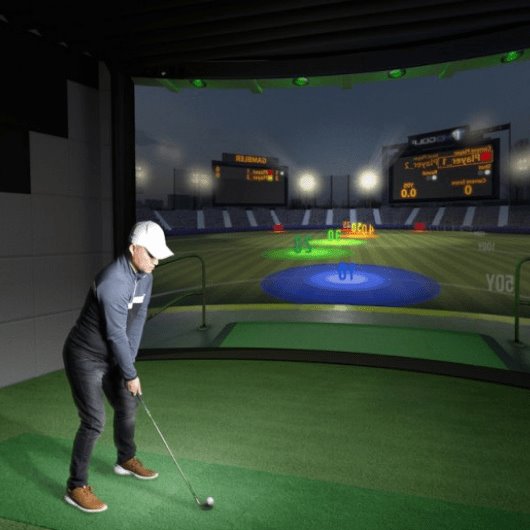 HD Golf Simulator Ultimate Entertainment Package