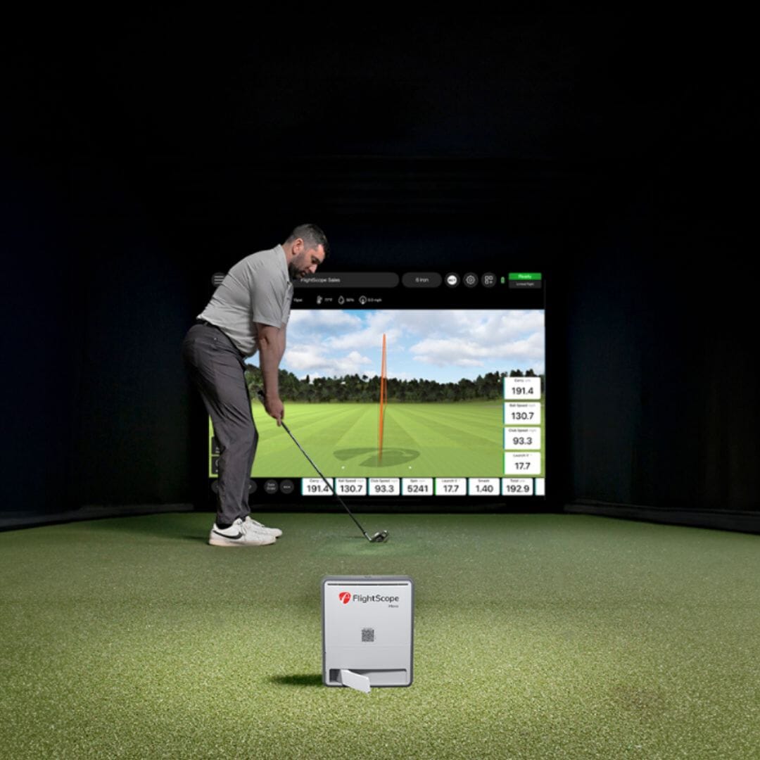 FlightScope Mevo Gen2 SIG12 Golf Simulator Package