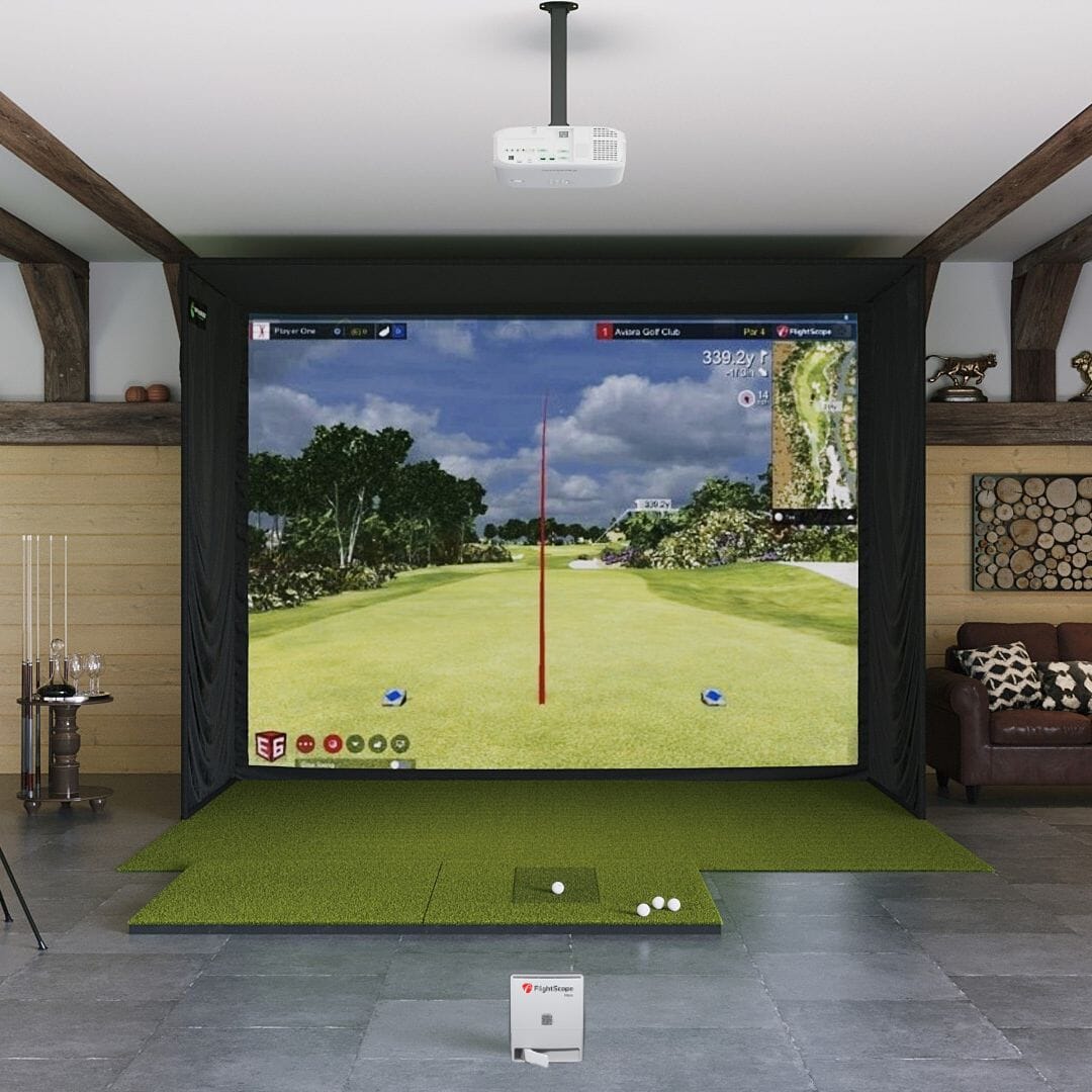 MEVO Gen2 SIG12 Package with 4x7 golf mat